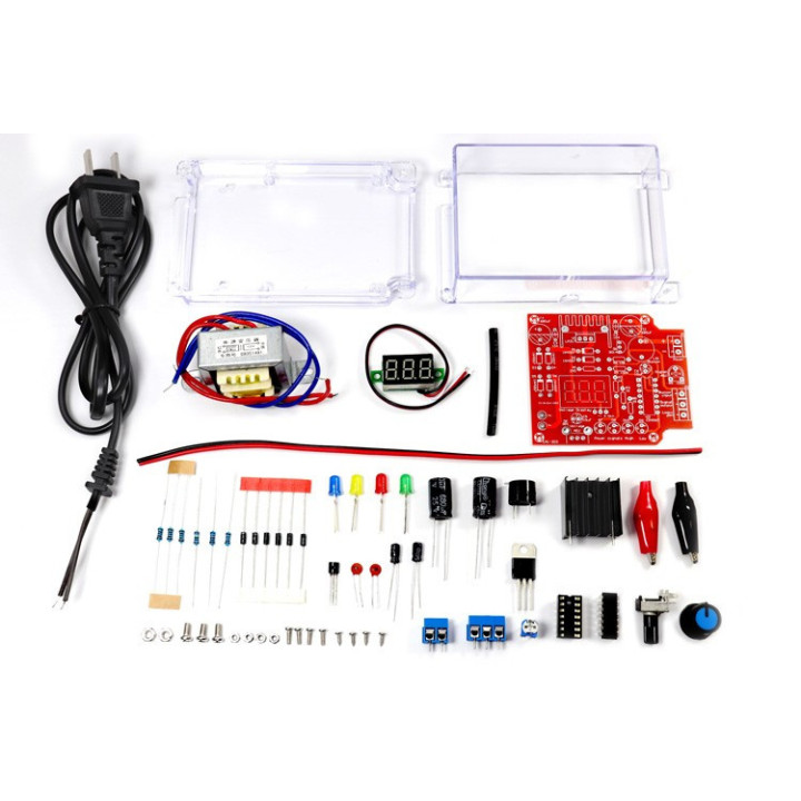 Fuente de Voltaje Variable LM317 1.25-12V 200mA (DIY)