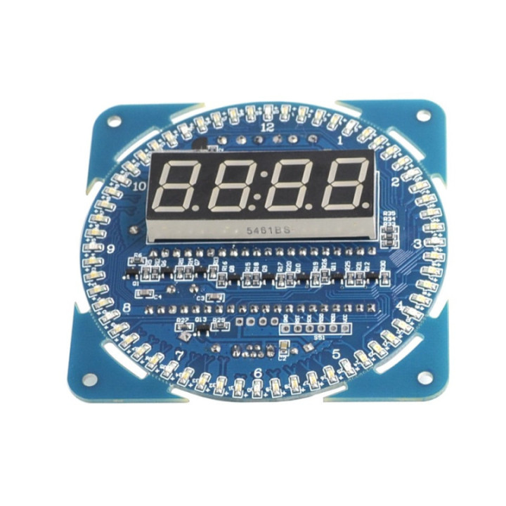 Reloj Digital LED con Display DS1302 con Alarma (DIY)