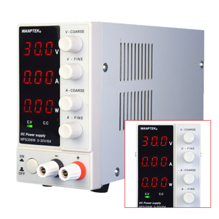 Fuente de Alimentacion Variable 30V 6A WANPTEK NPS306W