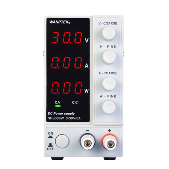 Fuente de Alimentacion Variable 30V 6A WANPTEK NPS306W