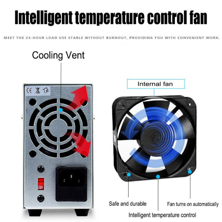 Fuente de Alimentacion Variable 30V 6A WANPTEK NPS306W
