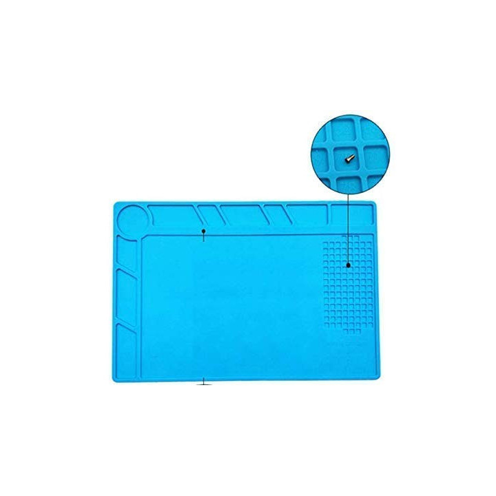 Tapete Antiestatico de Silicona Multifuncional 33.7x22.7cm