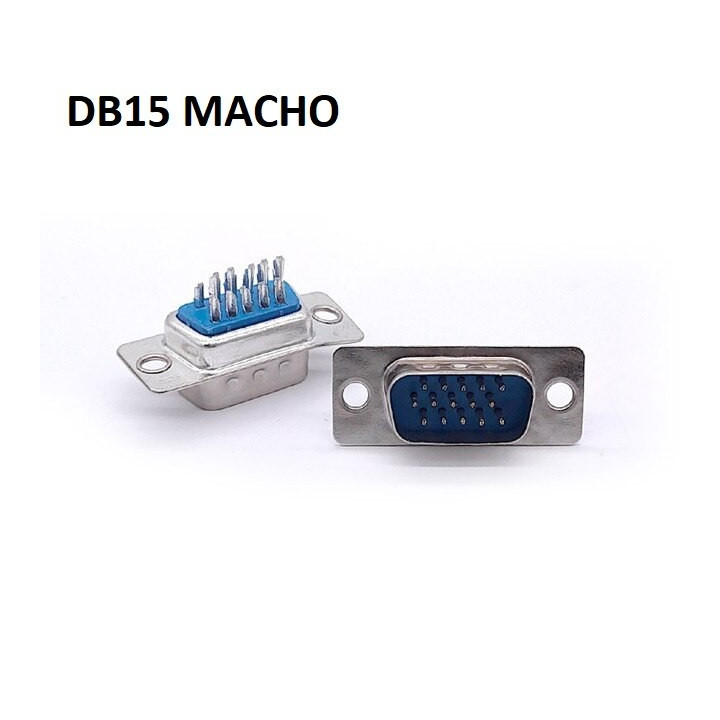 Puerto Serial DB15 DP15 VGA Macho/Hembra