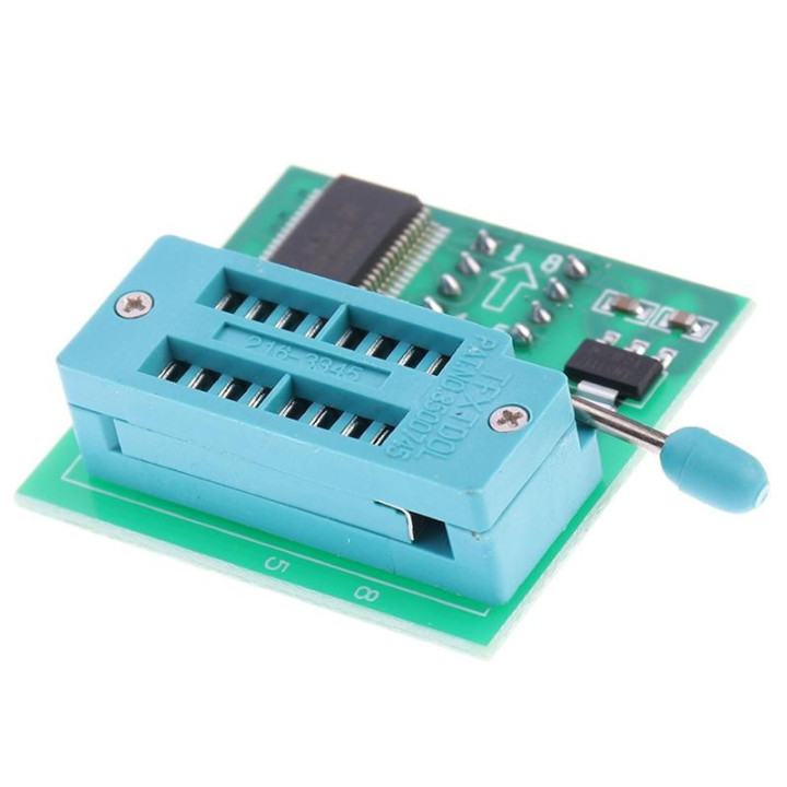 Programador USB CH341 con Base1.8v SPI Flash Sop8 Dip8 W25
