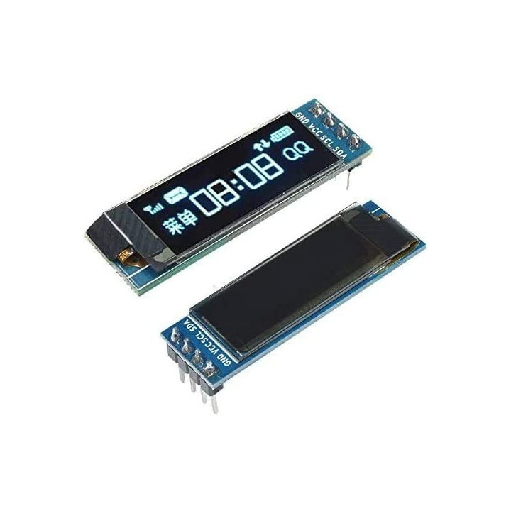 Pantalla Display OLED 0.91 Pulgadas I2C-SPI 128x32