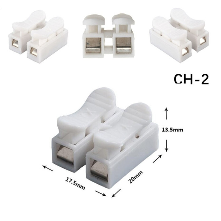 Conector de Conexion Rapida CH2/CH3 (2 Unidades)