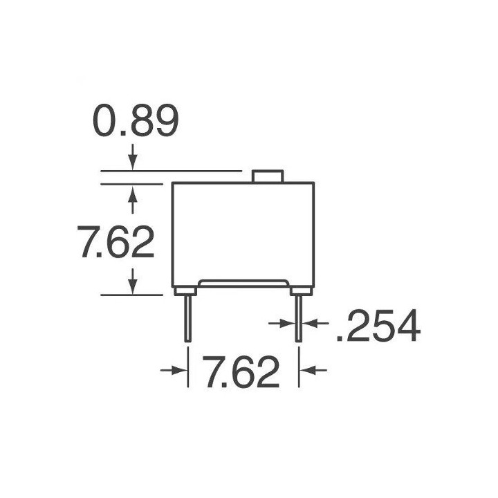 Mini Interruptor de 2/4/6/8/10/12 Posiciones 2.54mm (DIP Switch)