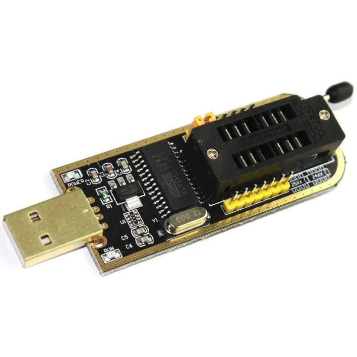 Programador USB CH341 con Base1.8v SPI Flash Sop8 Dip8 W25