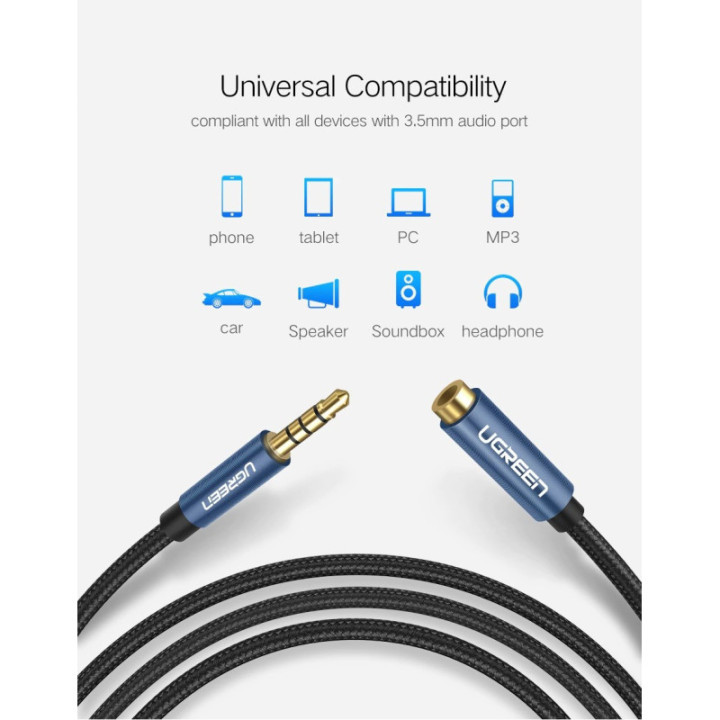 Extension de Microfono para Celular UGREEN 2M