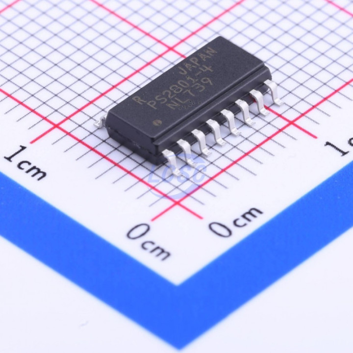 Optoacoplador PS2801-4 (SOP)