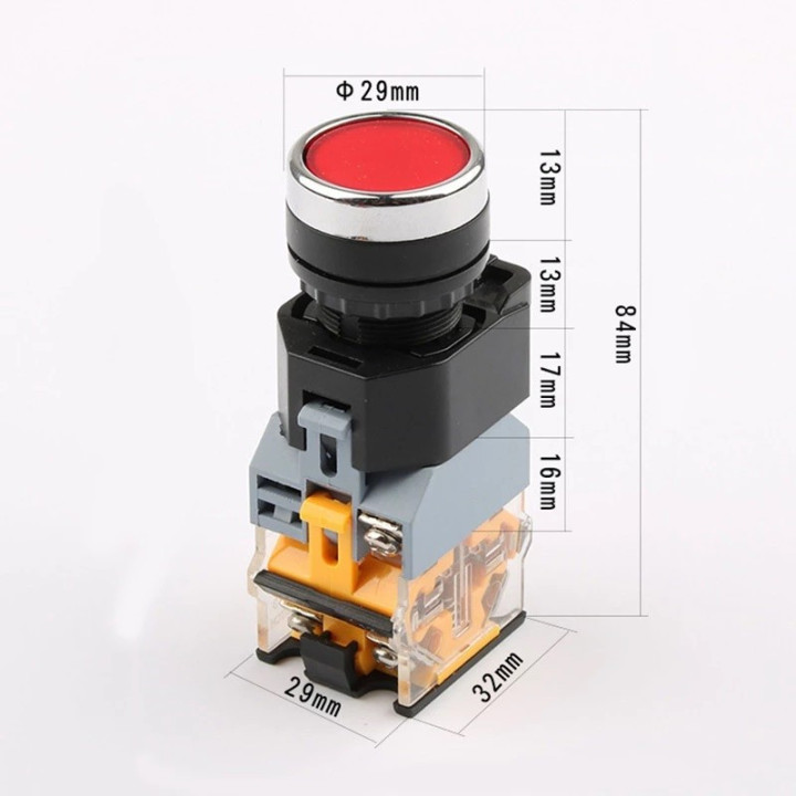 Boton industrial push button