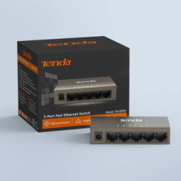 Separador Switch Ethernet 10/100 Mbps 5 / 8 puertos Tenda
