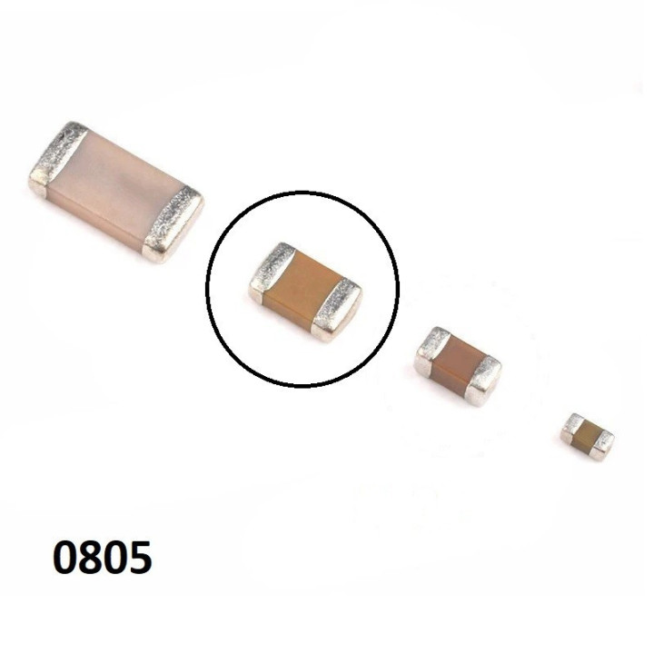 Capacitor Ceramico SMD 0805 25V/50V (2 Unidades)