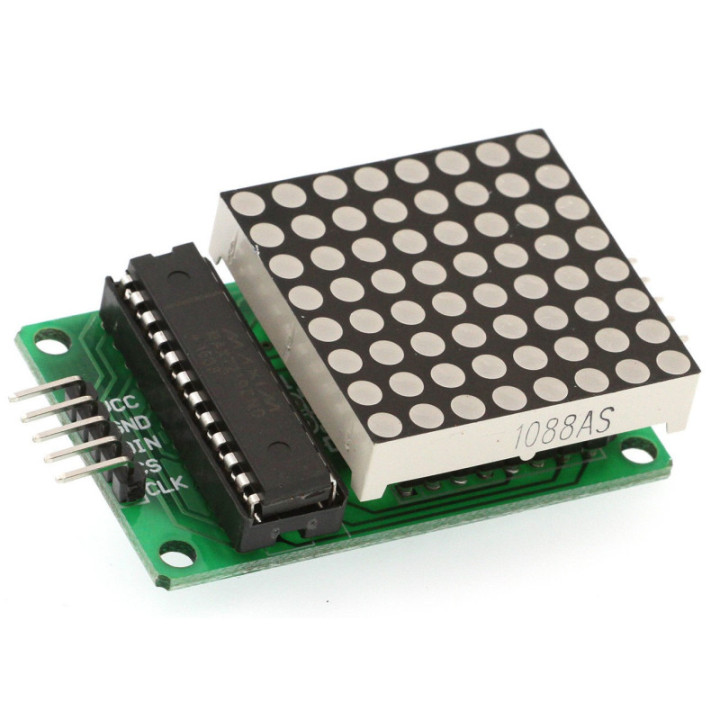 Modulo Matriz LED 8x8 MAX7219 Compatible con Arduino