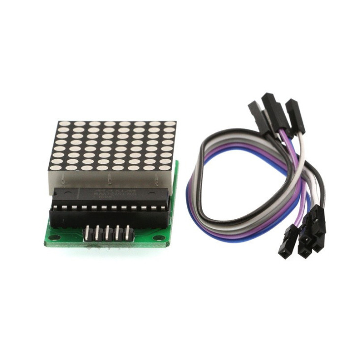 Modulo Matriz LED 8x8 MAX7219 Compatible con Arduino