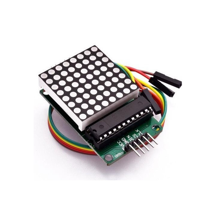Modulo Matriz LED 8x8 MAX7219 Compatible con Arduino