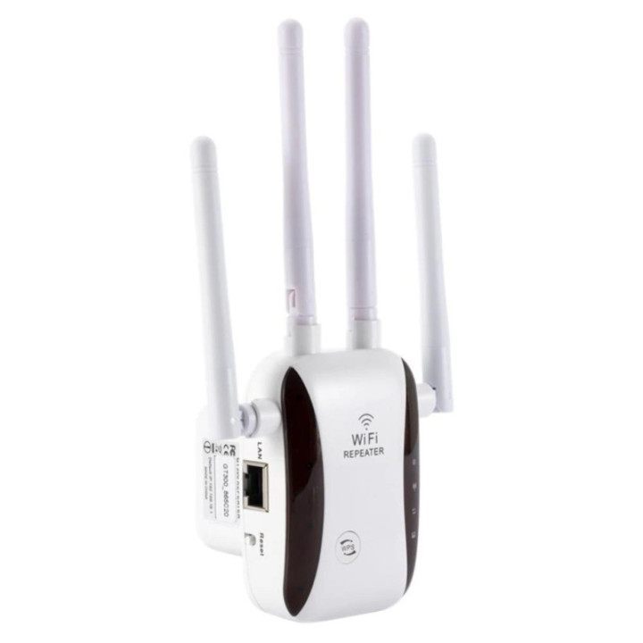 Amplificador y Repetidor WIFI 2.4Ghz 300Mbps