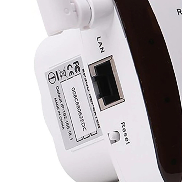 Amplificador y Repetidor WIFI 2.4Ghz 300Mbps