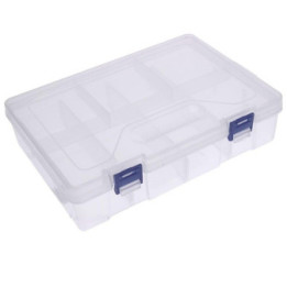Caja Plastica Organizadora Doble Capa 233x161x58mm