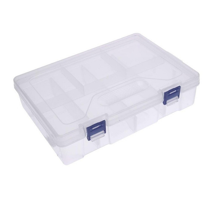 Caja Plastica Organizadora Doble Capa 233x161x58mm