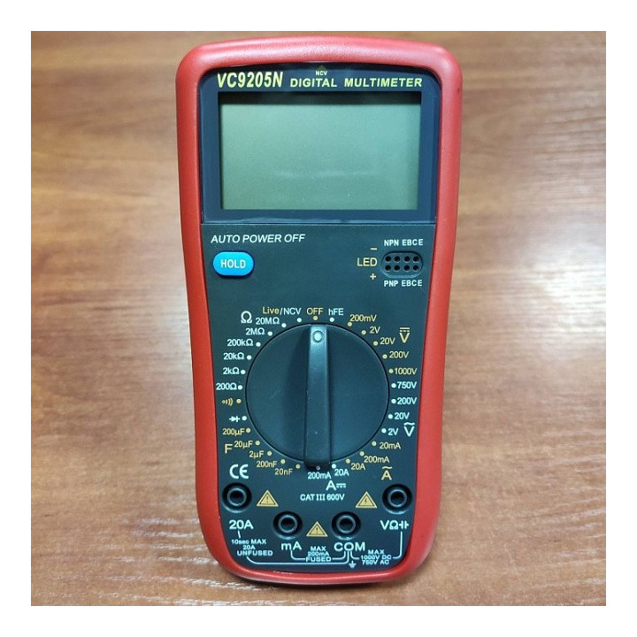 Multimetro Digital SDKY VC9205N