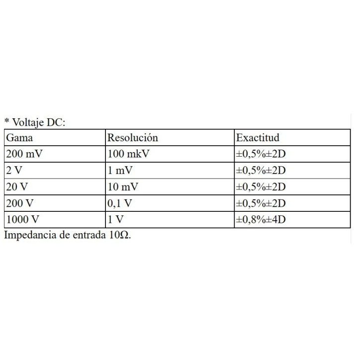 Multimetro Digital SDKY VC9205N