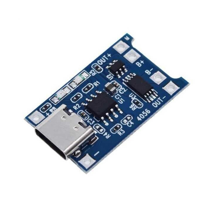 Cargador de Bateria BMS USB-C TP4056 1A