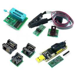 Programador USB CH341 con Base1.8v SPI Flash Sop8 Dip8 W25