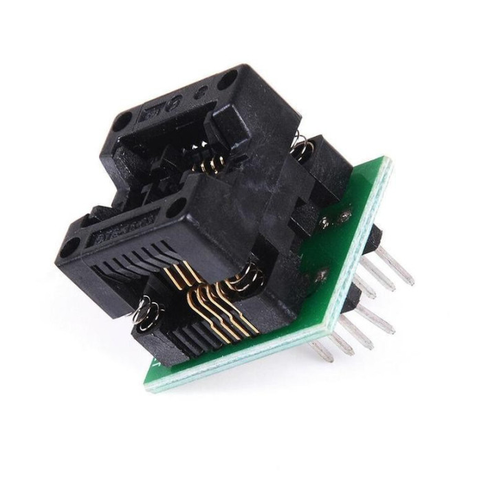 Programador USB CH341 con Base1.8v SPI Flash Sop8 Dip8 W25