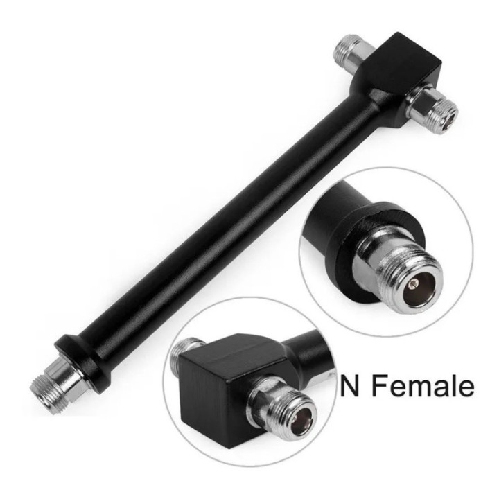 Separador para 2 Antena conector RF tipo N hembra 800/2500MHZ