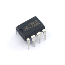 Controlador PWM+PFM MOSFET SD6832 (DIP-8)
