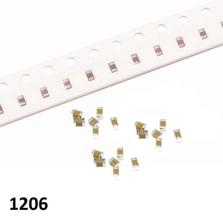 Capacitor Ceramico SMD 1206 25V/50V (2 Unidades)