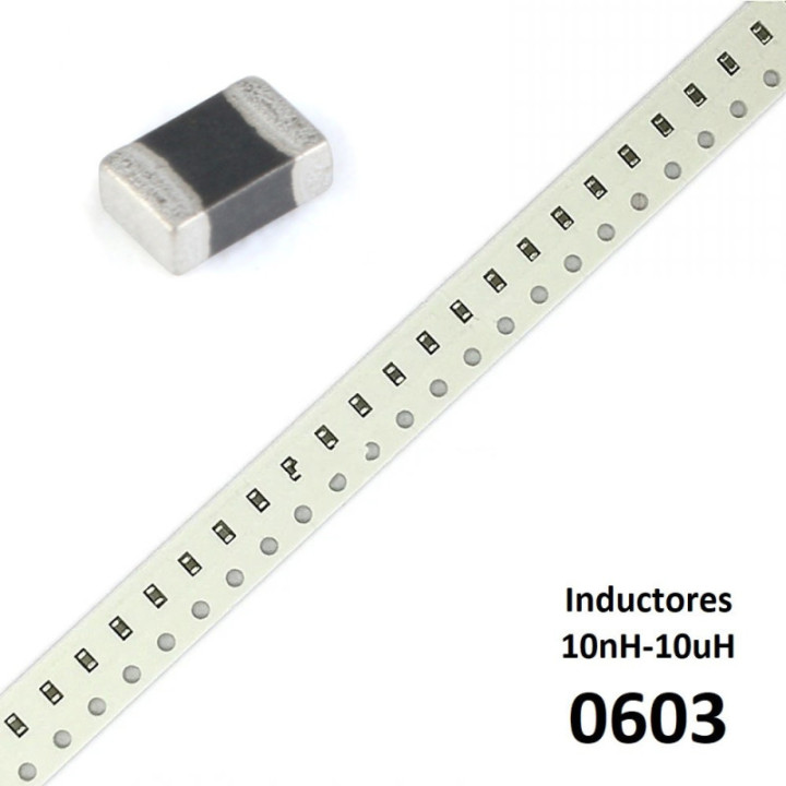 Inductores SMD 0603 (2 Unidades)