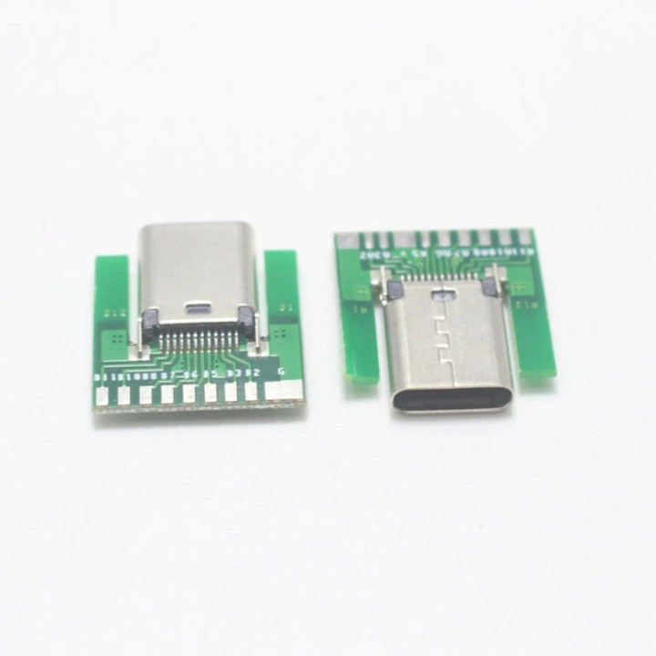 Puerto USB-C 3.1 para PCB Hembra/Macho