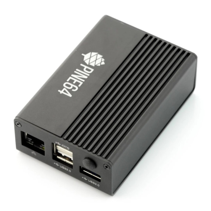 Contenedor de Aluminio para Pine 64 Rock64