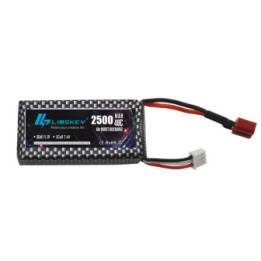 Bateria Tipo LiPo recargable 11.1V 2S 2500mAh Limskey 40C Conector Tipo T