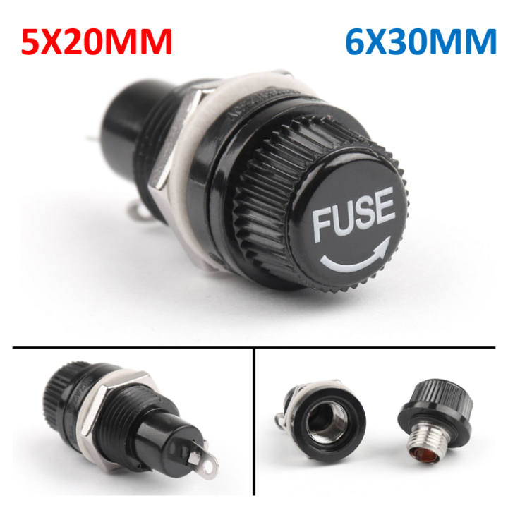 Portafusibles 10A 250VAC