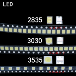 Diodo LED SMD  2835, 3030, 3535 6V Catodo Comun (10 Unidades)