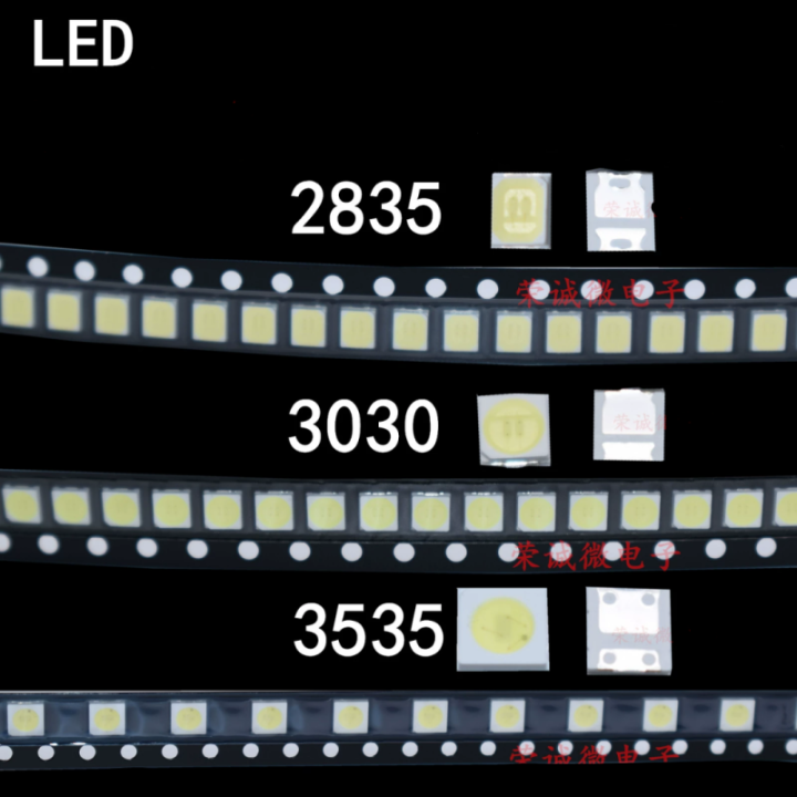 Diodo LED SMD  2835, 3030, 3535 6V Catodo Comun (10 Unidades)