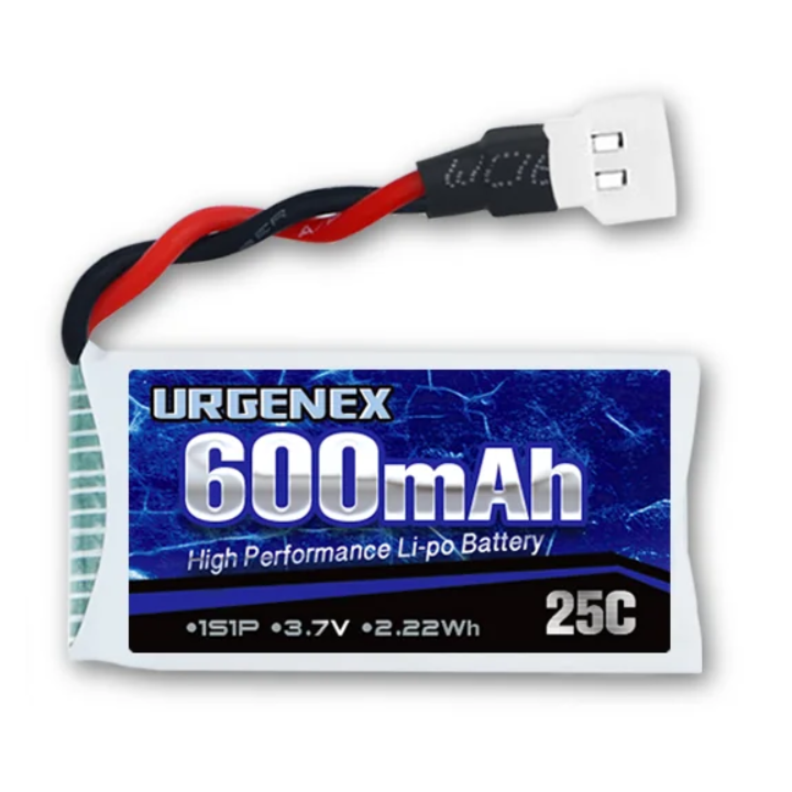 Bateria Recargable 3.7V URGENEX 380mAh / 600mAh / 850mAh tipo LiPo