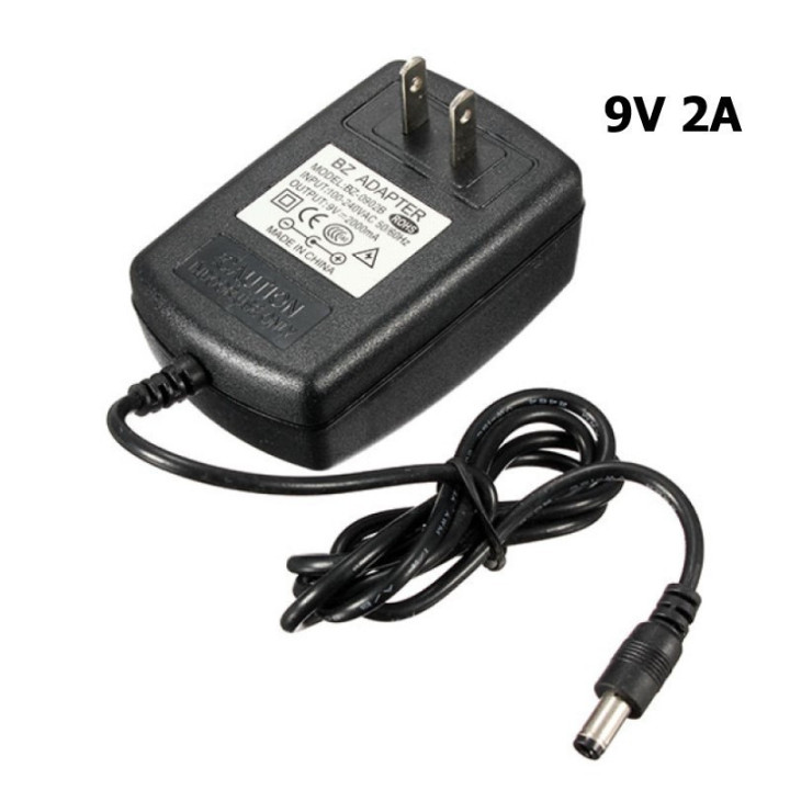Generador de funciones XR2206 armado con fuente de energia 9V 2A