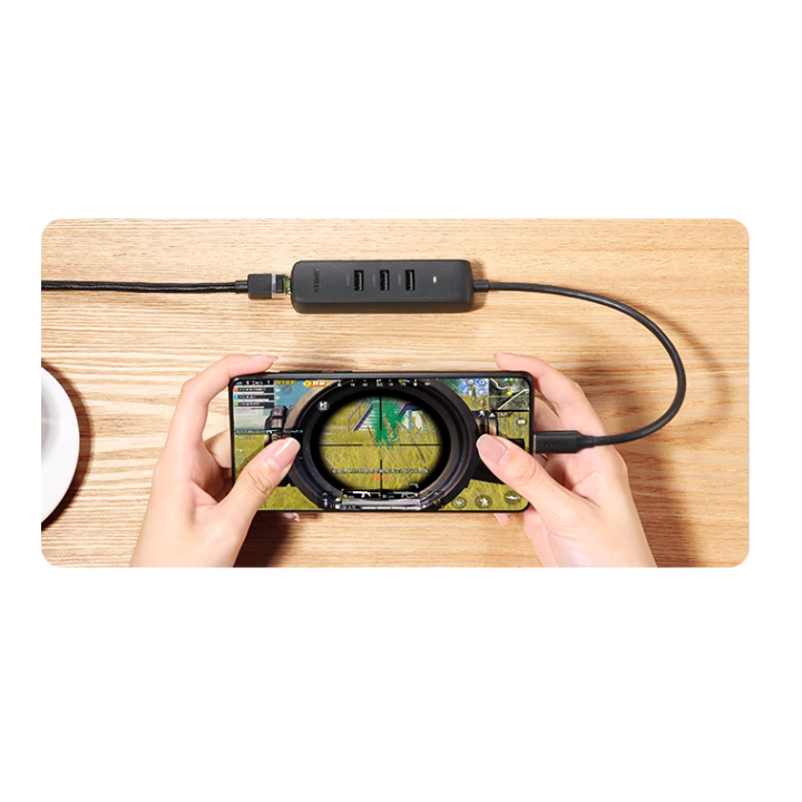 Adaptador HUB de USB-C a USB 3.0 y RJ45 10/100M UGREEN
