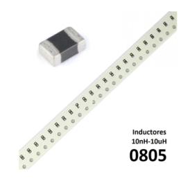 Inductores SMD 0805 (2 Unidades)