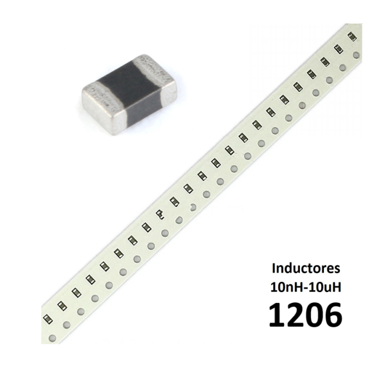 Inductores SMD 1206 (2 Unidades)