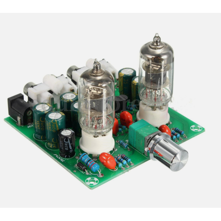 Modulo Preamplificador de Tubos al Vacio 6J2 HIFI 11W 12VAC (DIY)