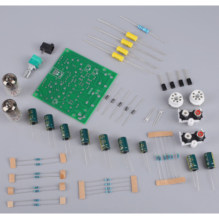 Modulo Preamplificador de Tubos al Vacio 6J2 HIFI 11W 12VAC (DIY)