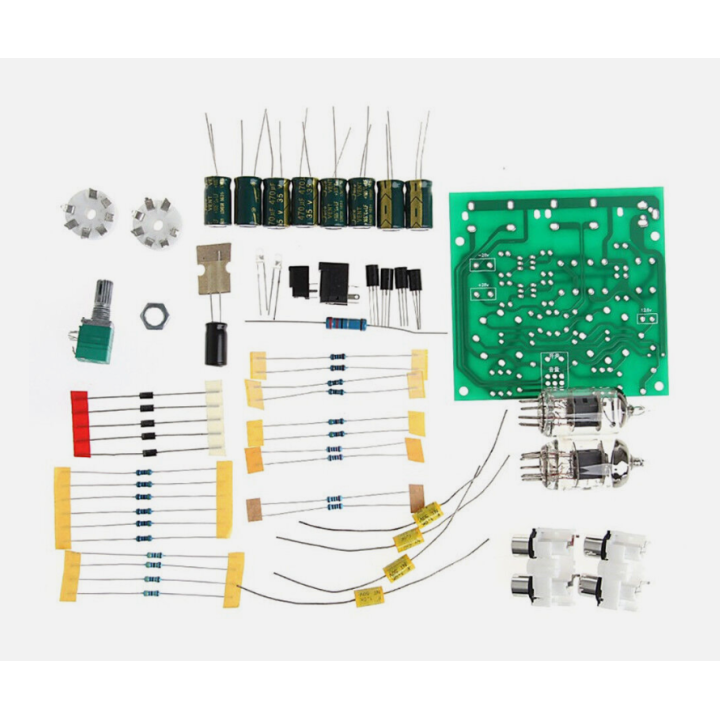 Modulo Preamplificador de Tubos al Vacio 6J2 HIFI 11W 12VAC (DIY)