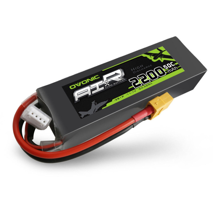 Bateria Tipo LiPo recargable 11.1V 35C/50C 3S OVONIC