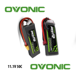 Bateria Tipo LiPo recargable 11.1V 35C/50C 3S OVONIC