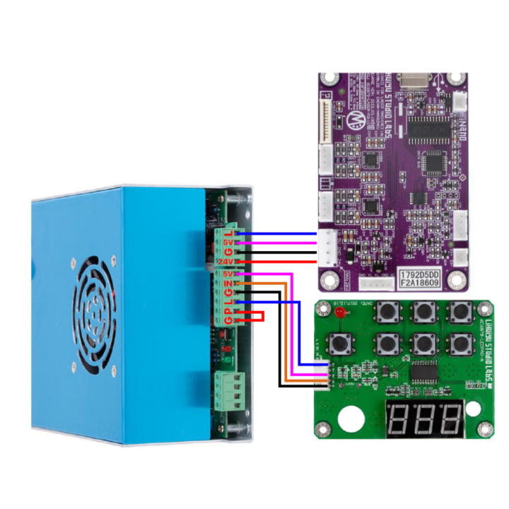 Tarjeta Madre para Sistema de Grabado y Cortado Laser CO2 M3 Lihuiyu (DIY)